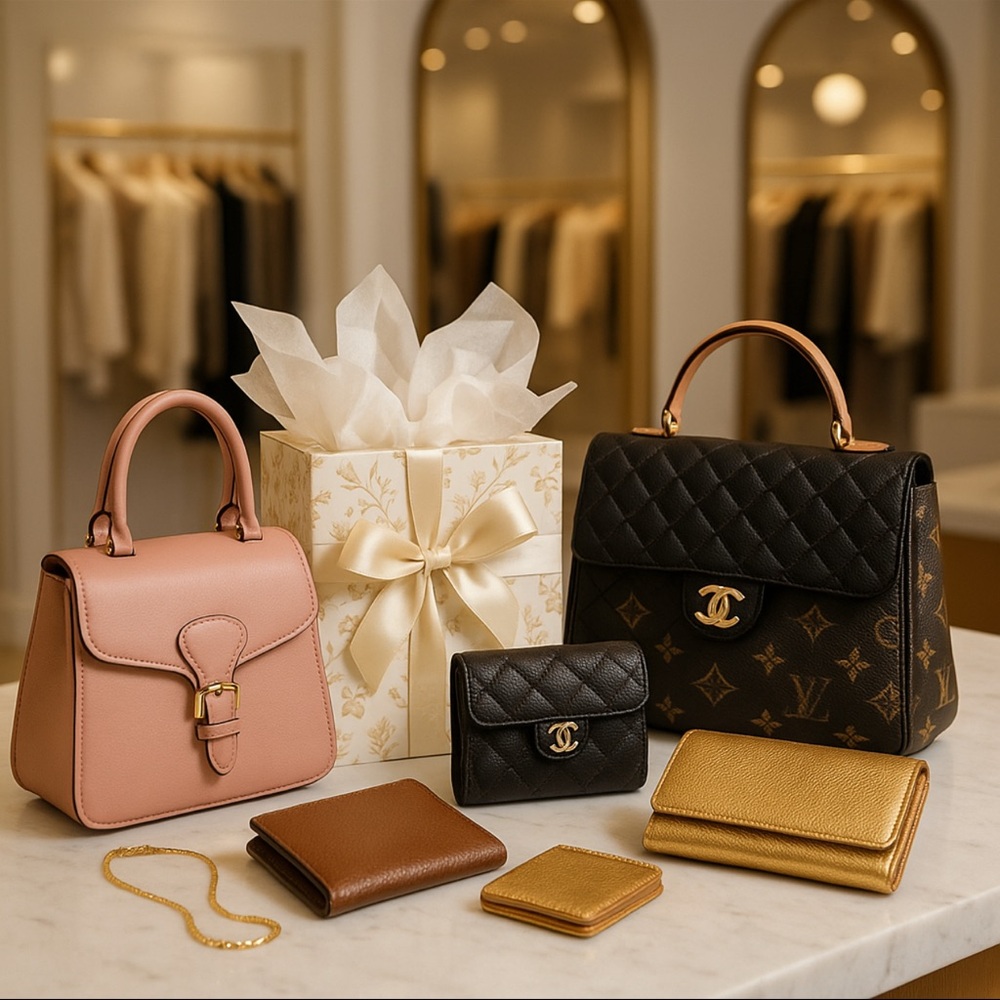 Unicorn 🦄 Box curated box of bags + wallets + jewelry + gifts. $75 = $350 Value